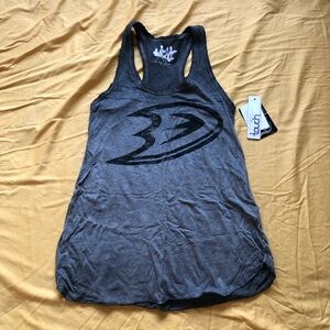 Women’s NHL Ice Hockey Anaheim Ducks Burnout Tank Top Small